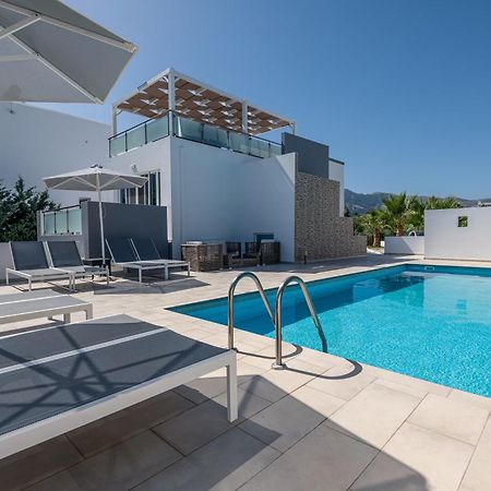 Asteria Pearl Villa 2 With Rooftop Jacuzzi Tigaki Kültér fotó