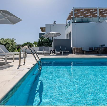 Asteria Pearl Villa 2 With Rooftop Jacuzzi Tigaki Kültér fotó