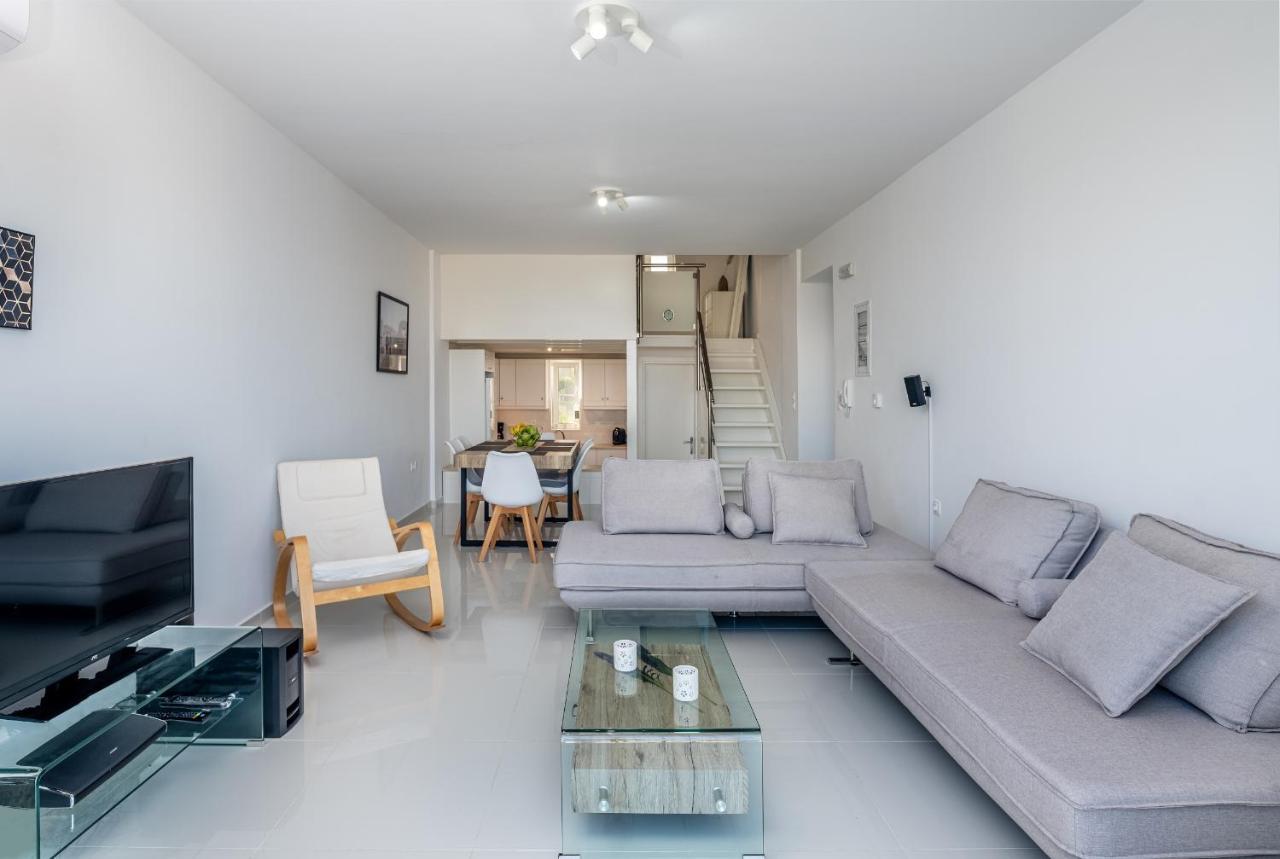 Asteria Pearl Villa 2 With Rooftop Jacuzzi Tigaki Kültér fotó